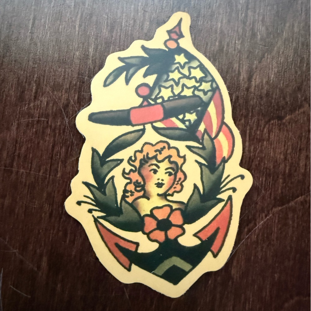 🎀10 for $10🎀 New Vinyl Sticker Pin Up Girl Tattoo Sailor Flapper Mermaid…